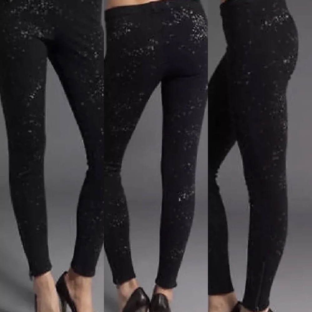 Joe’s Jeans Black Speckled Legging Jeans